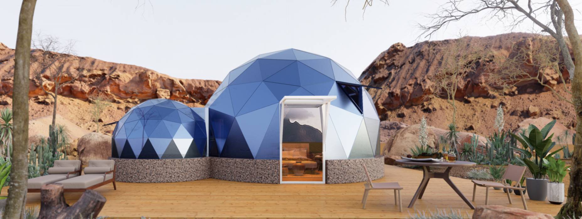 丁青县球形智能光伏玻璃星空房